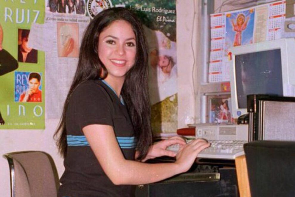 Shakira en el año 1997