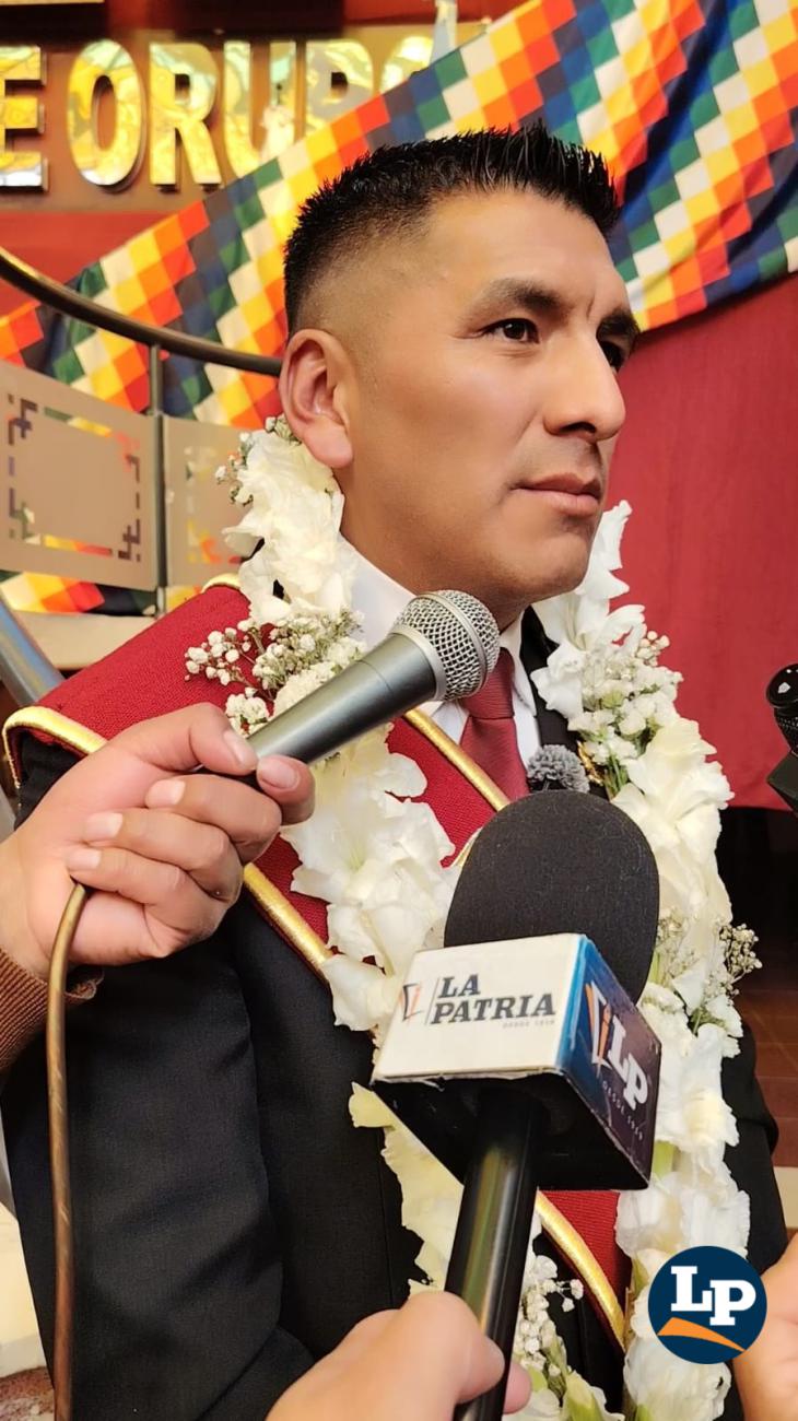Alcalde Iván Quispe