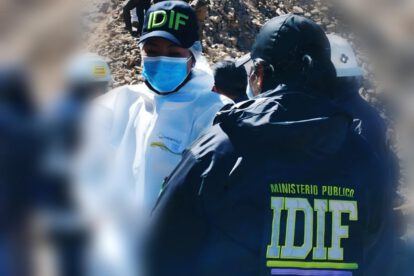 Personal del IDIF durante un trabajo de campo