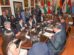 Los gobernadores, junto a autoridades del Ejecutivo, se reunieron en Sucre