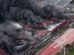 Incendio en la feria Barrio Lindo