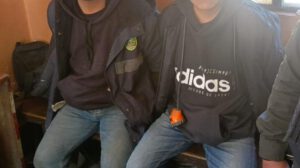Los dos aprehendidos tras la intervención policial en Huanuni