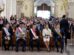 Autoridades y presidente Rodrigo Paz