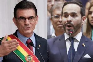 Rodrigo Paz y Abelardo De la Espriella