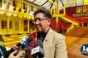 Diputado Juan Pablo Quispe, presidente de la Brigada Parlamentaria de Oruro