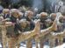 militares en desfile