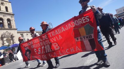 federación de trabajadores mineros de Bolivia