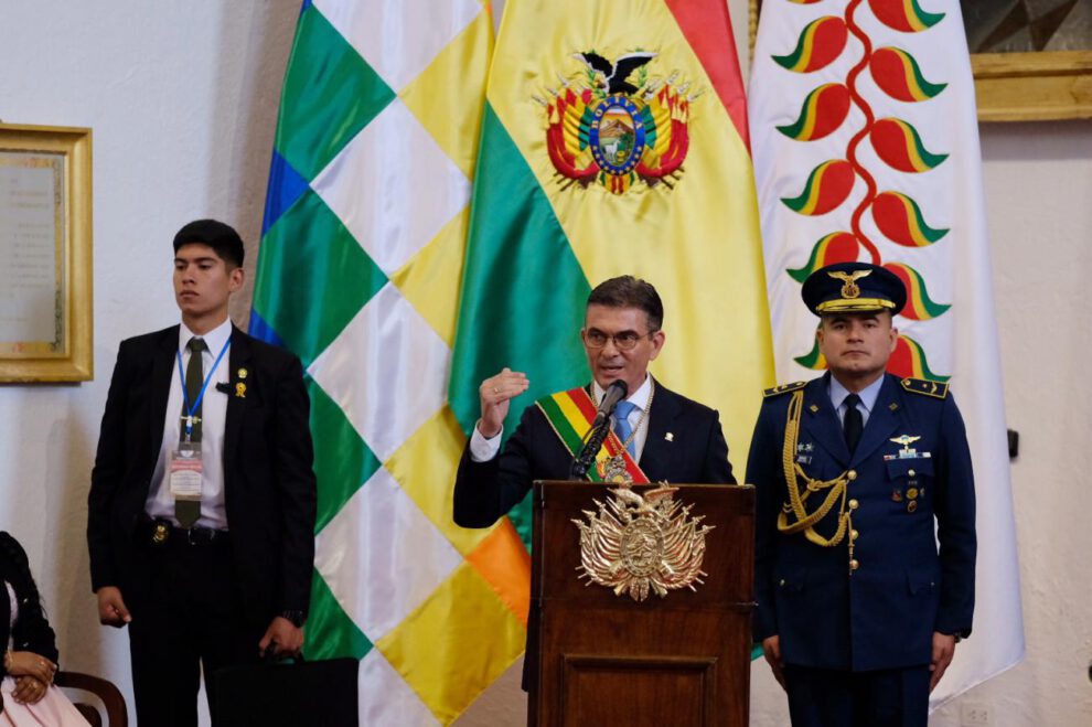 El Presidente Rodrigo Paz se dirigió a la nación este 6 de agosto