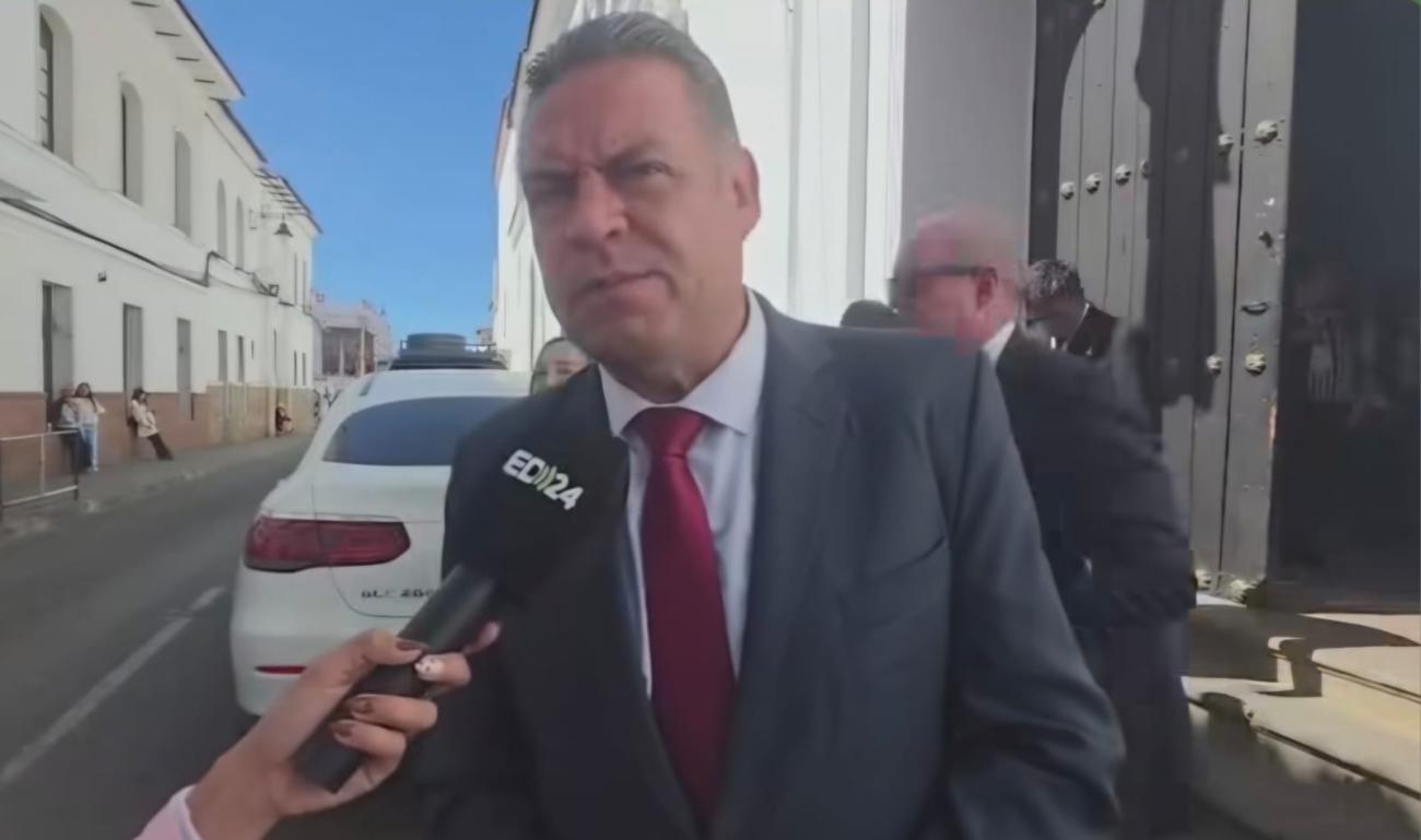 El gobernador de La Paz calificó el discurso como positivo y optimista