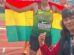 Imagen del atleta y su entrenadora
