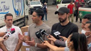 El ministro Justiniano y Gobernador de Santa Cruz, Velasco
