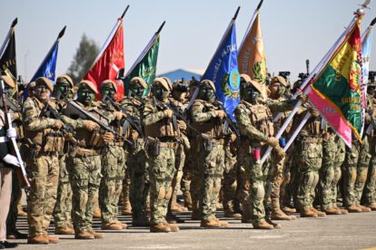 La parada militar se desarrolló en la ciudad de El Alto