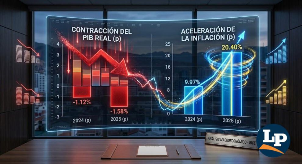 datos del PIB y la inflación en Bolivia