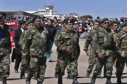 Excombatientes de Ñancahuazú y Teoponte