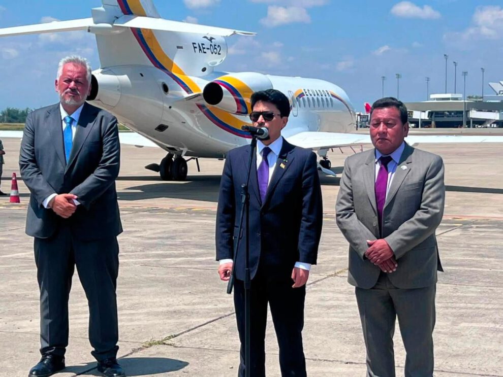 Fernando Aramayo y Héctor Huanca
