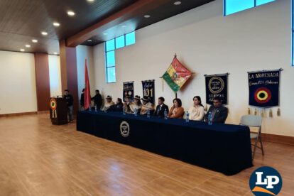 acto de entrega del nuevo edificio de la Morenada Central Oruro