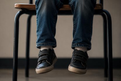 Pies de un niño