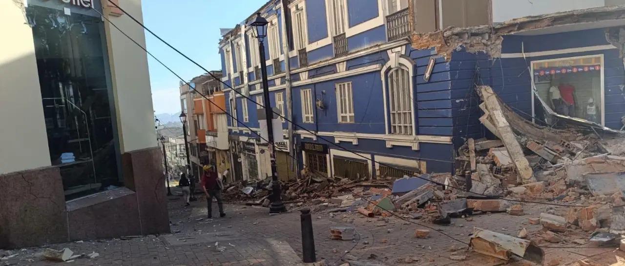 Edificios destrozados