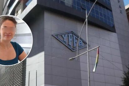 La exdirectora jurídica de YPFB, Daniela Durán,