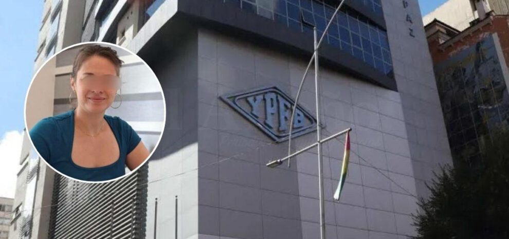 La exdirectora jurídica de YPFB, Daniela Durán,