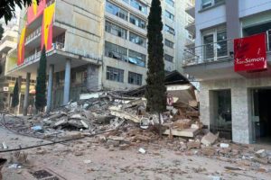 Edificios colapsados