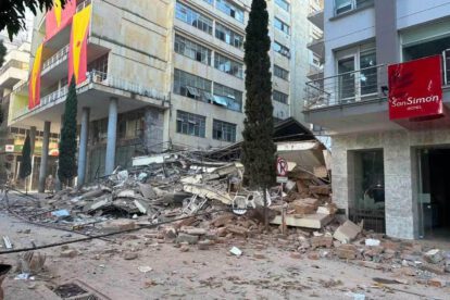 Edificios colapsados