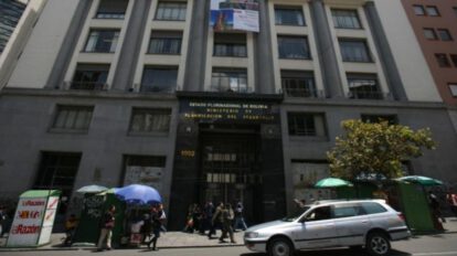 frontis del Ministerio de Planificación