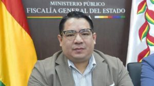 El fiscal general del Estado, Dr. Roger Mariaca