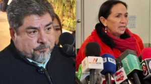 El diputado Zegarra y la senadora Yarhui