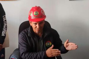 El dirigente Abraham Anzaldo