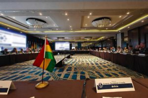 Delegación boliviana