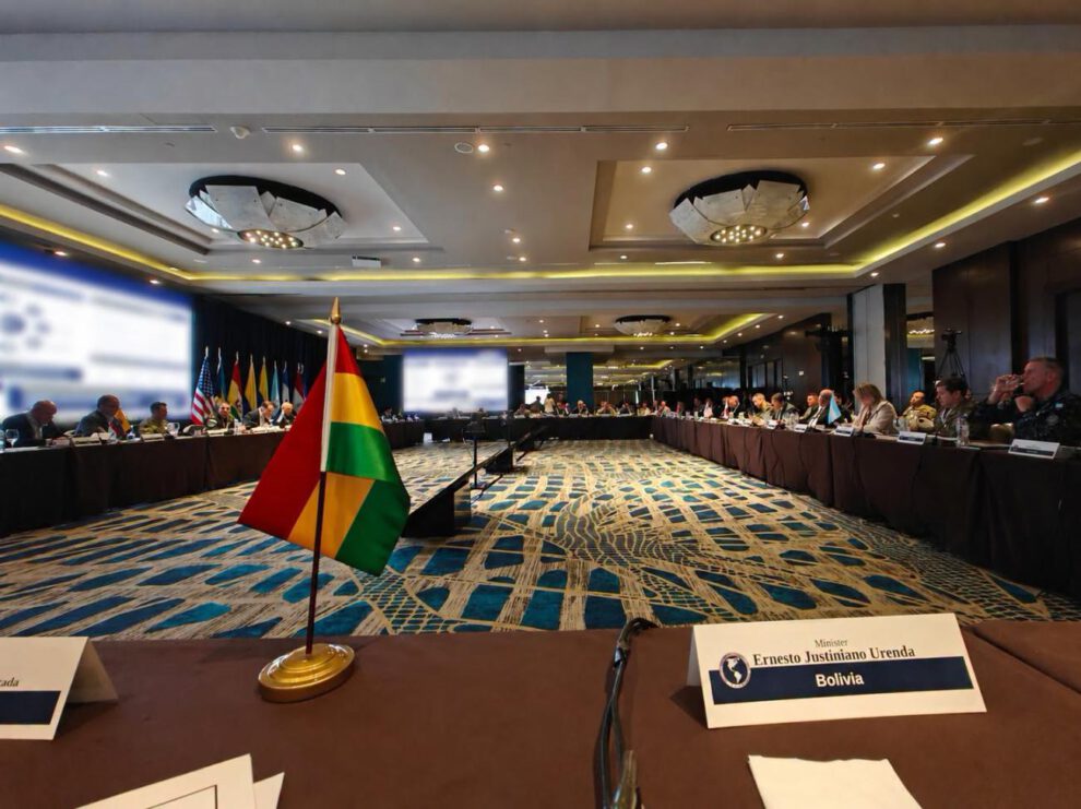 Delegación boliviana