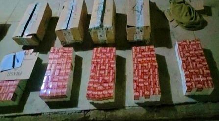Cajas con ketamina halladas en el vehículo