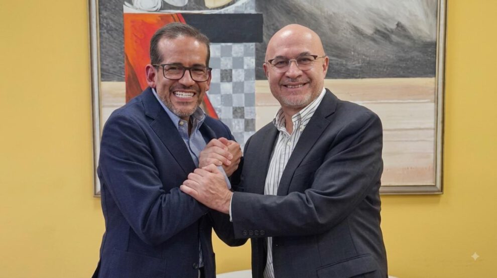 Luis Fernando Camacho y José Luis Lupo