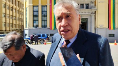 Fernando Dehne, presidente del Comité Cívico de Oruro