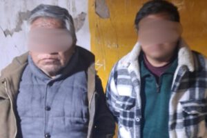 Los dos hombres aprehendidos