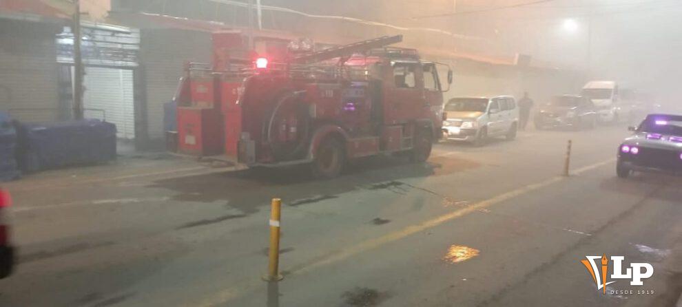 En abril de 2023 se tuvo un incendio relativamente fuerte en el mercado