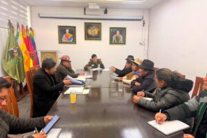 Autoridades coordinan planes de seguridad ciudadana