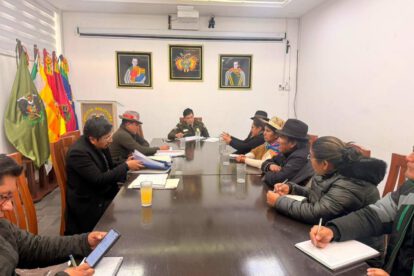 Autoridades coordinan planes de seguridad ciudadana