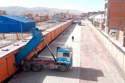 Exportación y transporte de minerales