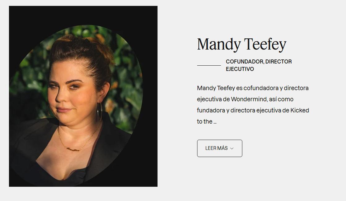 Madre de Selena Gomez, Mandy Teefey