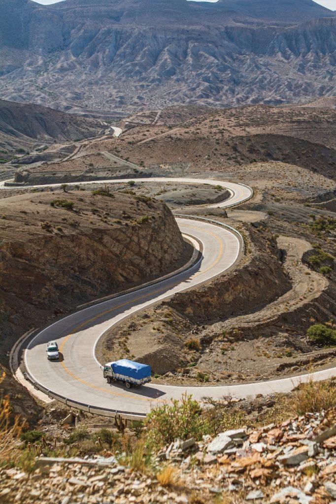 carretera en bolivia