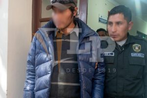 Fernando C. M., de 28 años,  aprehendido por tentativa de agresión contra su madre
