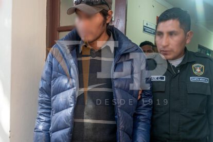Fernando C. M., de 28 años,  aprehendido por tentativa de agresión contra su madre