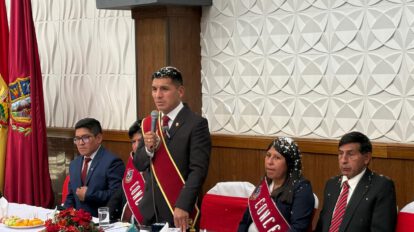 Alcalde Iván Quispe