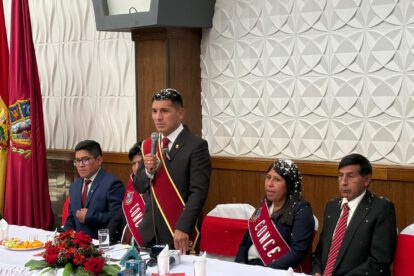 Alcalde Iván Quispe