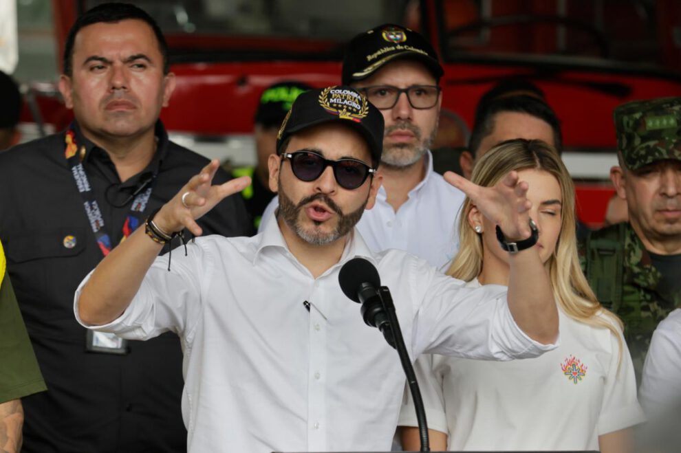 El presidente de Colombia, Abelardo de la Espriella,