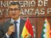El ministro de Economía en una conferencia de prensa