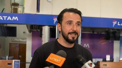 El gobernador de Santa Cruz, Juan Pablo Velasco,