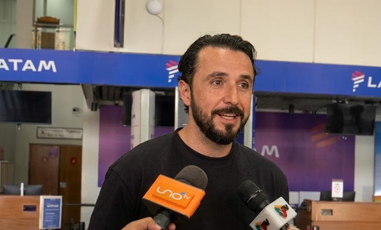 El gobernador de Santa Cruz, Juan Pablo Velasco,